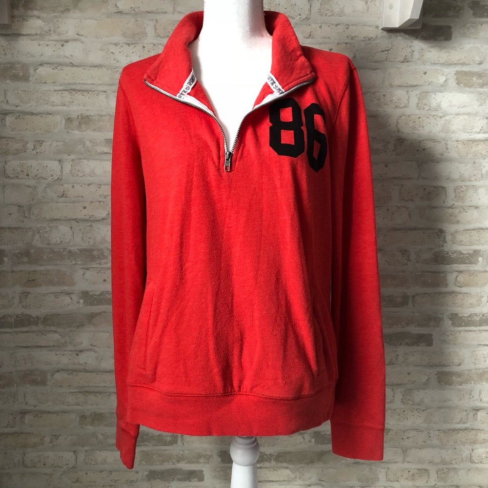 VS Pink Quarter ZIP